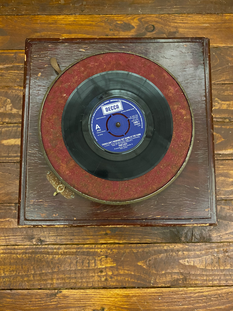 Wooden record player