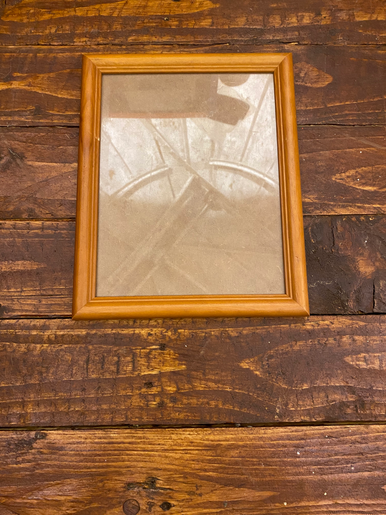 Light brown photo frame