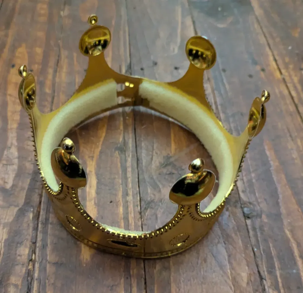 Gold crown