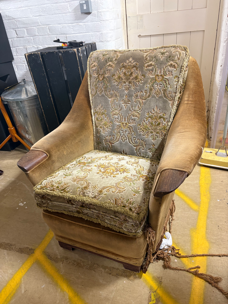 Beige armchair