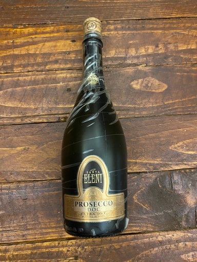 Prosecco bottle with cork