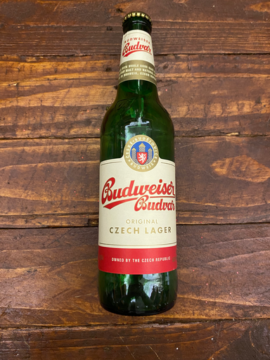 Budweiser Budvar bottle
