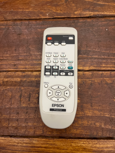 Projector remote control